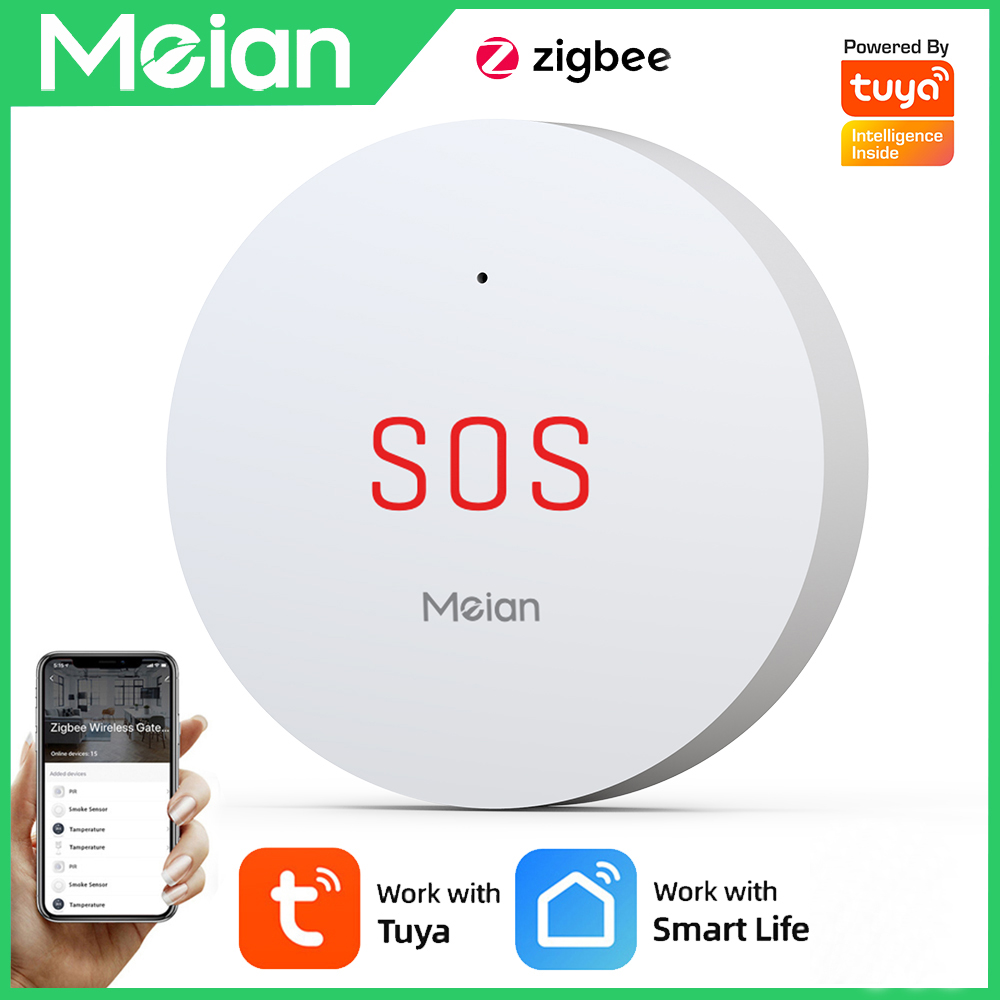 Smart Home Website - Meian Zigbee Tuya SOS Emergency Button