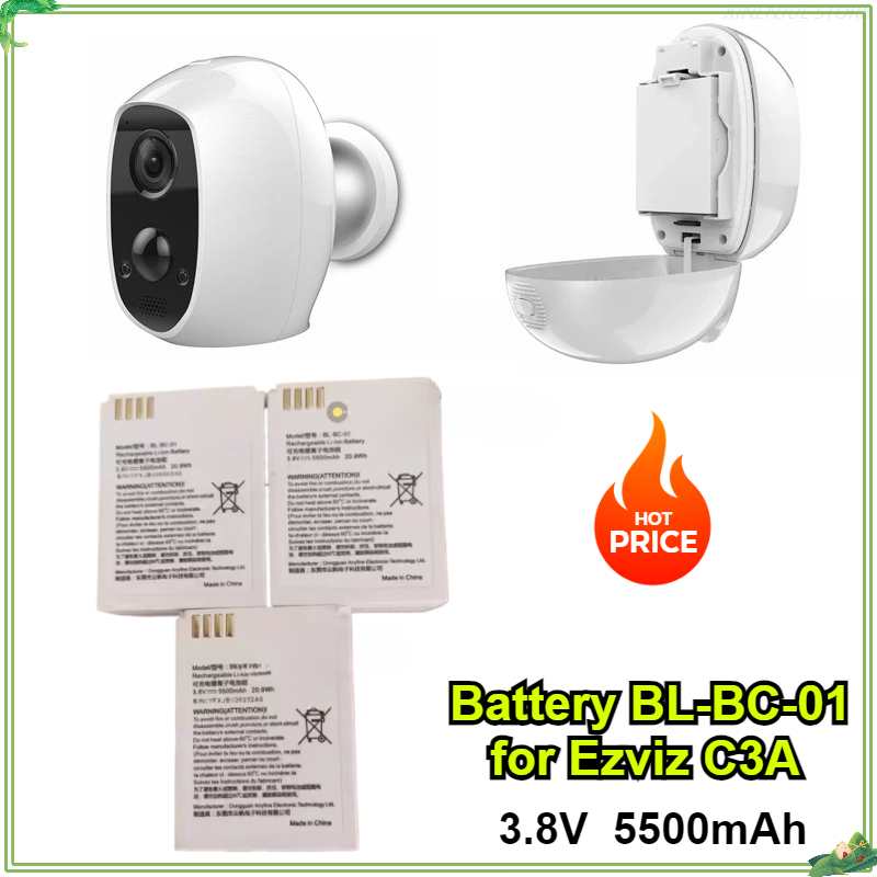 Smart Home Battery Camera Ezviz - Home Security Camera Battery BL-BC-01 for
