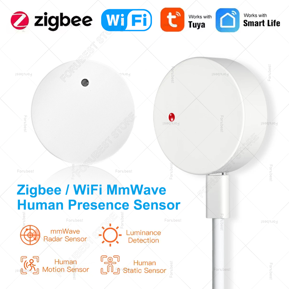 Smart Home Website - ZigBee Wifi MmWave Human Presence Motion