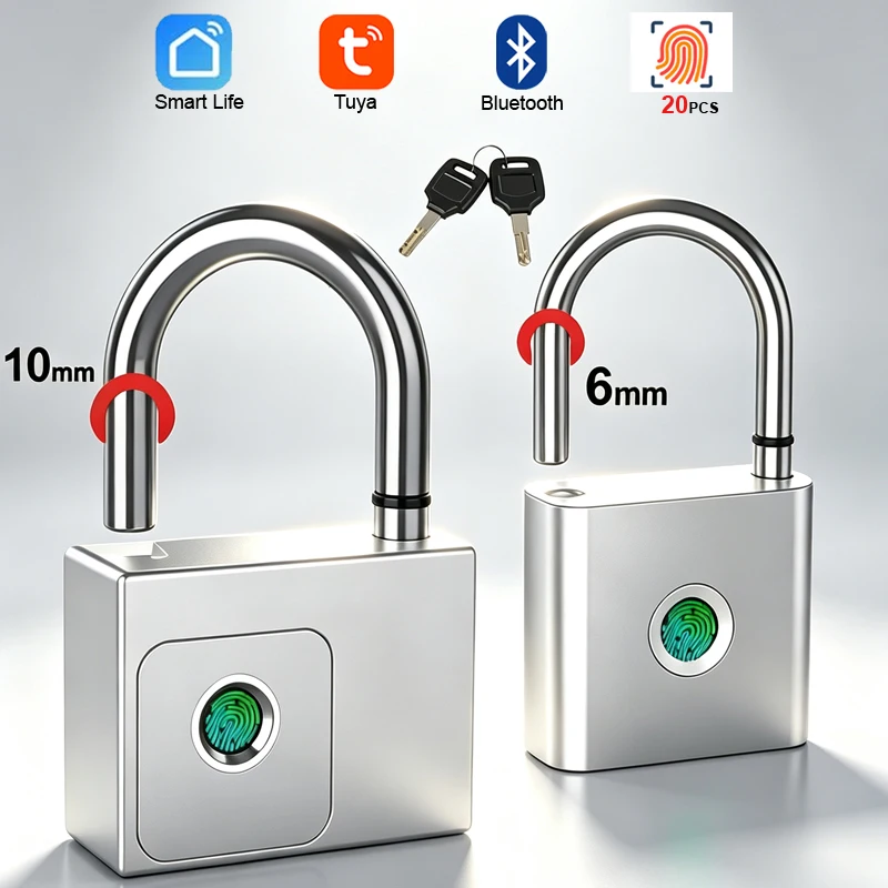 Smart Home Website - Fingerprint Padlock Bluetooth Smart Home Door
