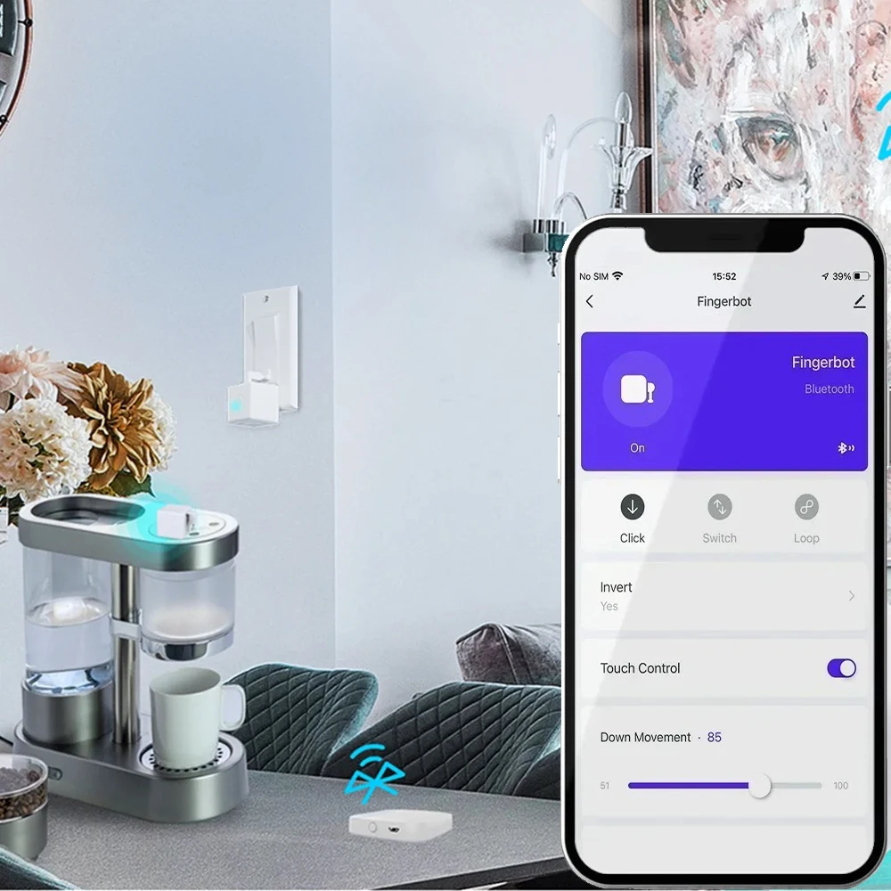 Smart ZigBee Fingerbot Wireles - Smart Home Elements 评论和价格