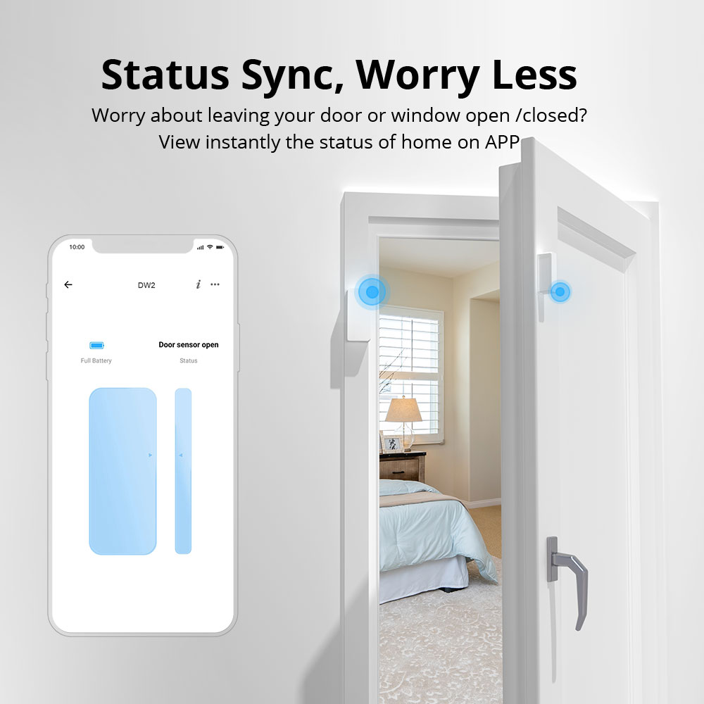 Itead SONOFF DW2 WiFi Wireless - Smart Home Notifications 评论和价格