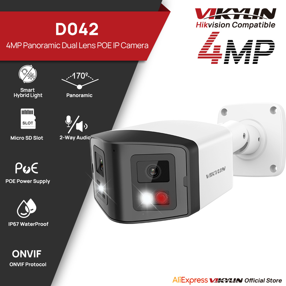 VIKYLIN 170° Panoramic Securit - Smart Home Notifications 评论和价格