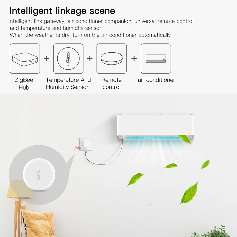 Tuya Smart Zigbee Temperature  - Smart Home Furniture 评论和价格