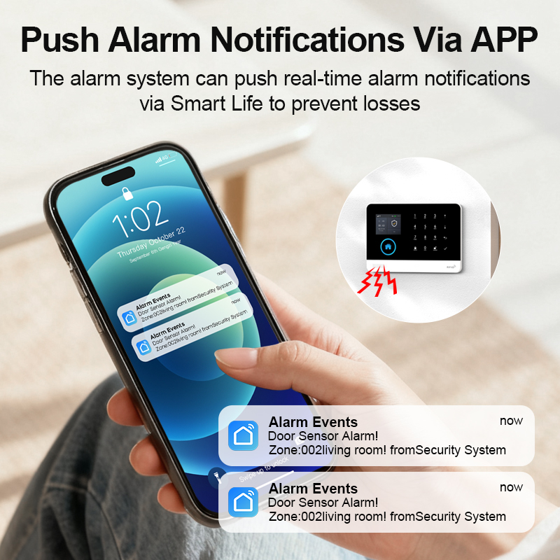 Smart Home Alarm System Works  - Smart Home Keyboard 评论和价格