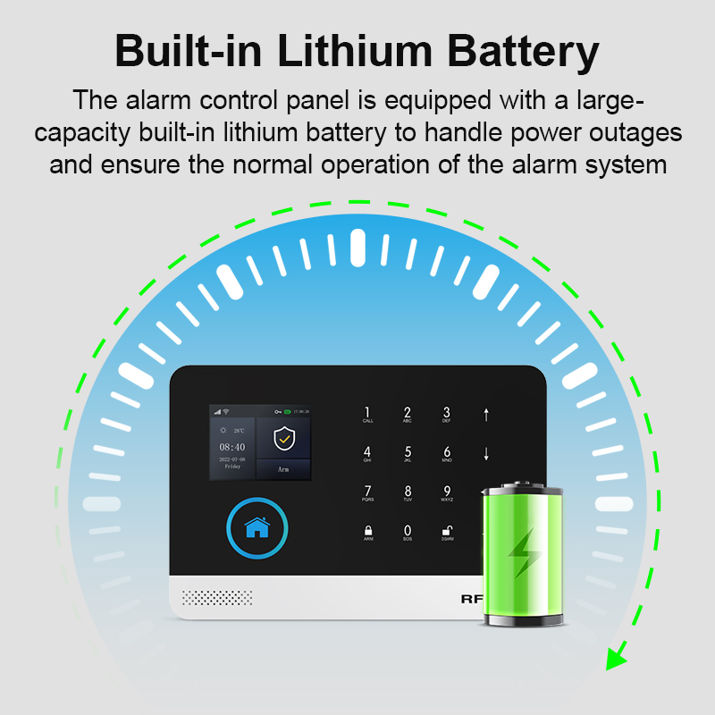 Smart Home Alarm System Works  - Smart Home Keyboard 评论和价格