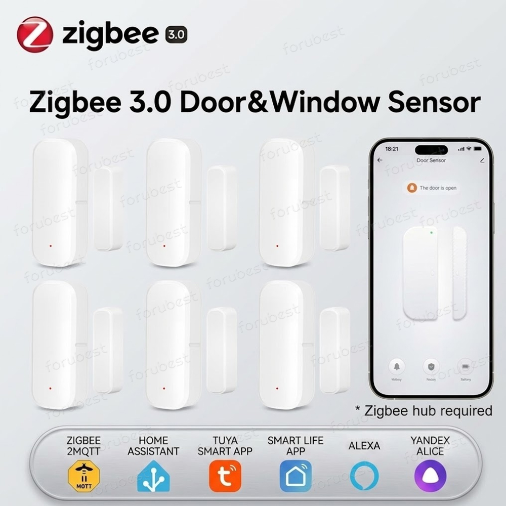 Zigbee 3.0 Door Window Sensor  - Smart Home Website 评论和价格