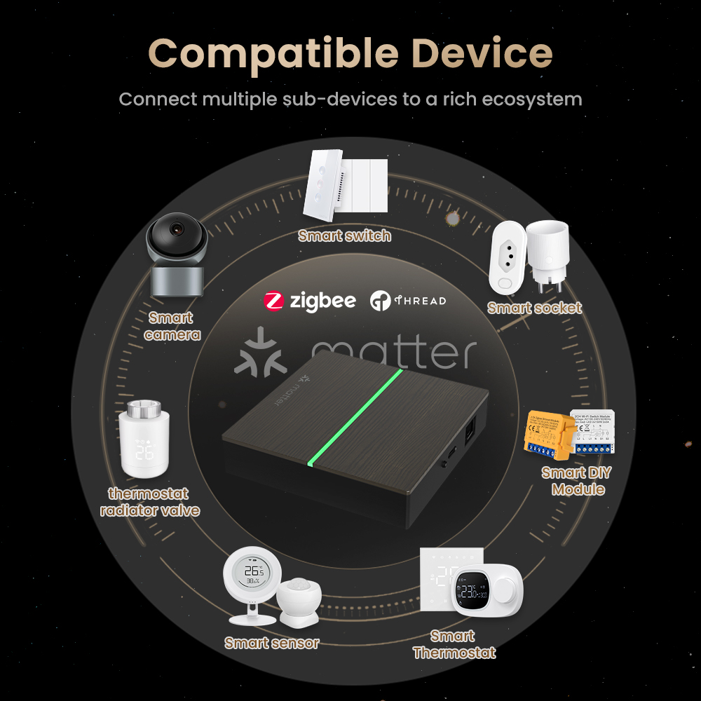 AVATTO Matter Smart Wired Gate - Smart Home Hub Matter 评论和价格