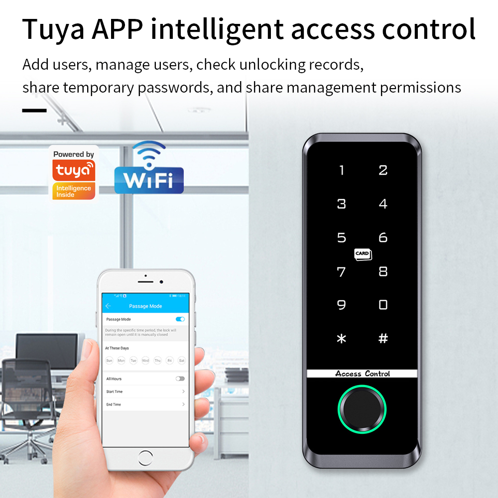 Support Tuya App Electronic Fi - Smart Home Keyboard 评论和价格