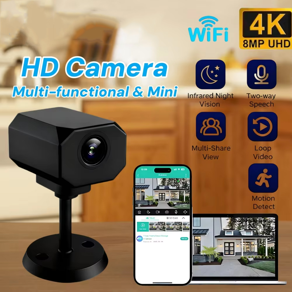 4K HD WiFi Security Camera for - Smart Home Furniture 评论和价格