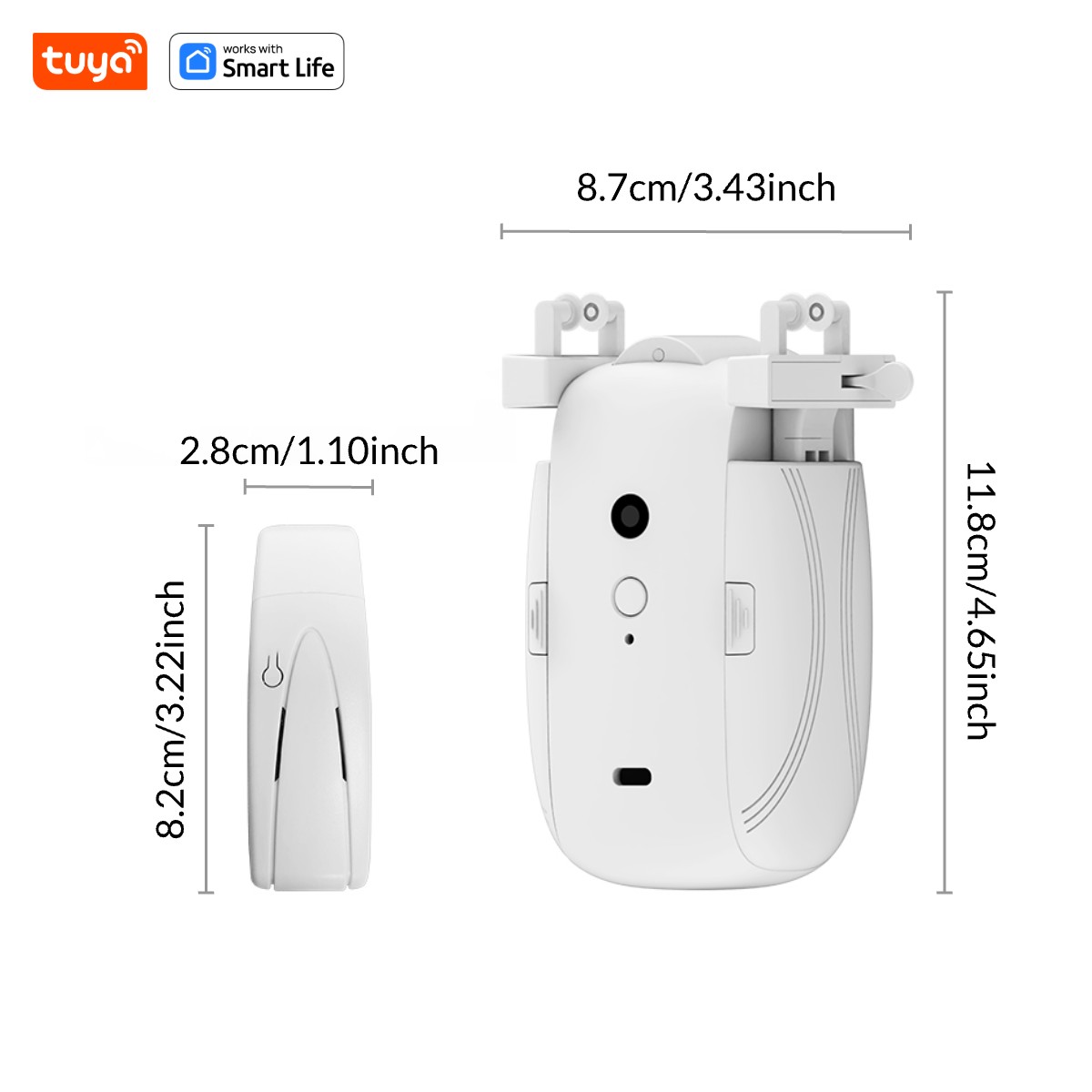Tuya Smart WiFi Curtain Robot  - Smart Home Hub Matter 评论和价格