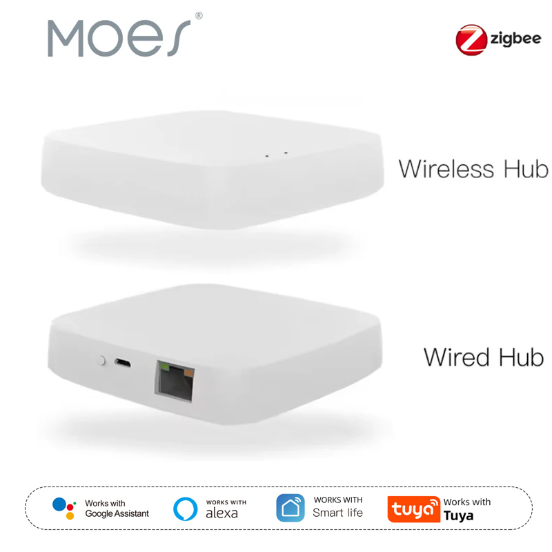 Moes Tuya ZigBee 3.0 Smart Gat - Smart Home Hub Matter 评论和价格