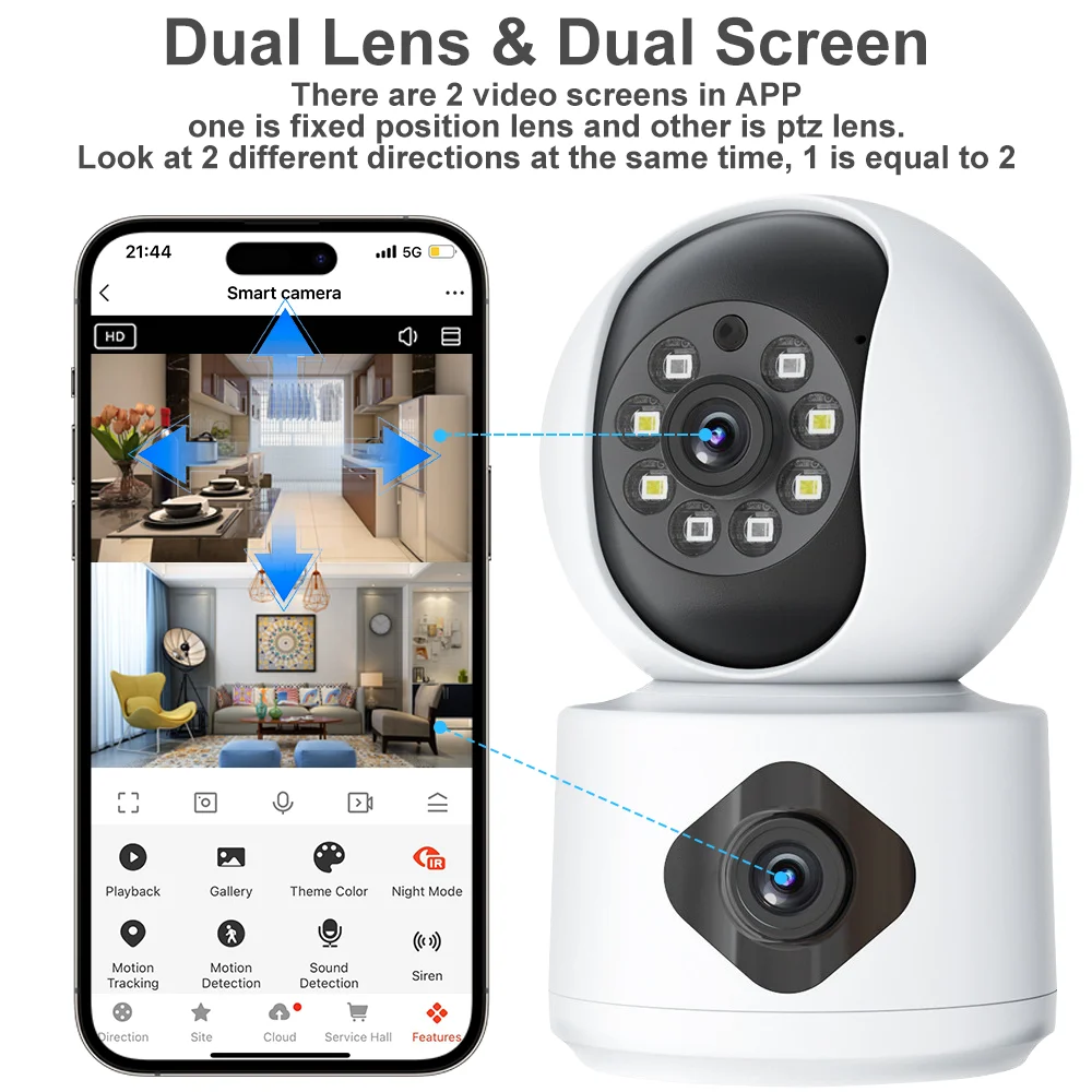 Tuya Smart Life 4k HD 5G WiFi  - Smart Home Battery Camera Ezviz 评论和价格
