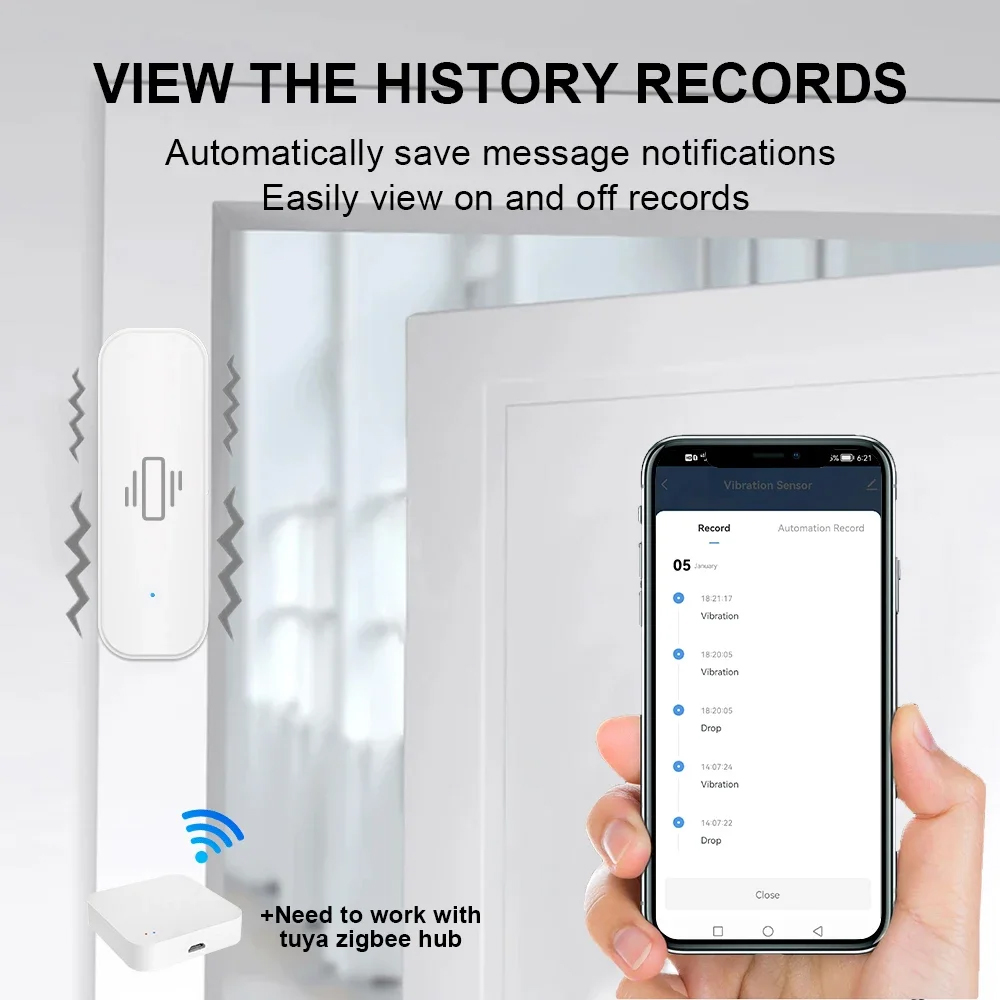Smart ZigBee Vibration Sensor  - Smart Home Blog 评论和价格