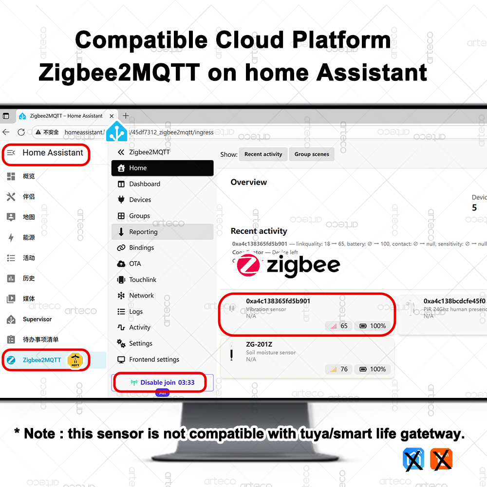 Smart ZigBee 3.0 Vibration Sen - Smart Home Blog 评论和价格