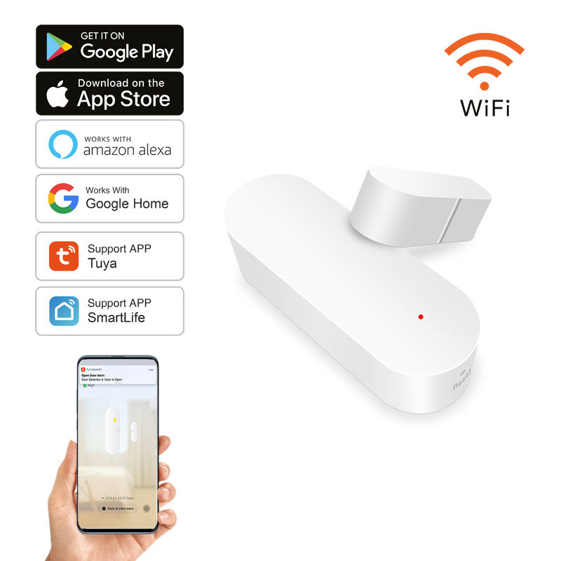 Tuya Smart WiFi Door Sensor Sm - Smart Home Notifications 评论和价格