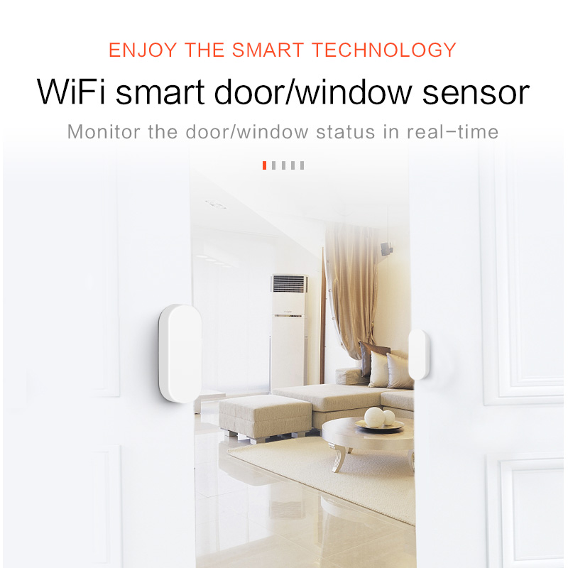 Tuya Smart WiFi Door Sensor Sm - Smart Home Notifications 评论和价格