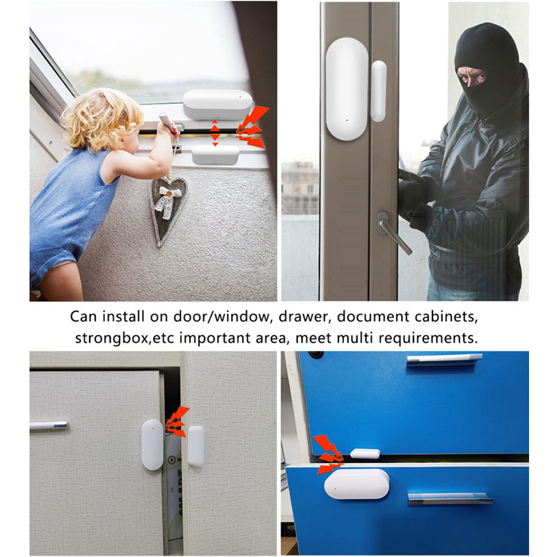 Tuya Smart WiFi Door Sensor Sm - Smart Home Notifications 评论和价格