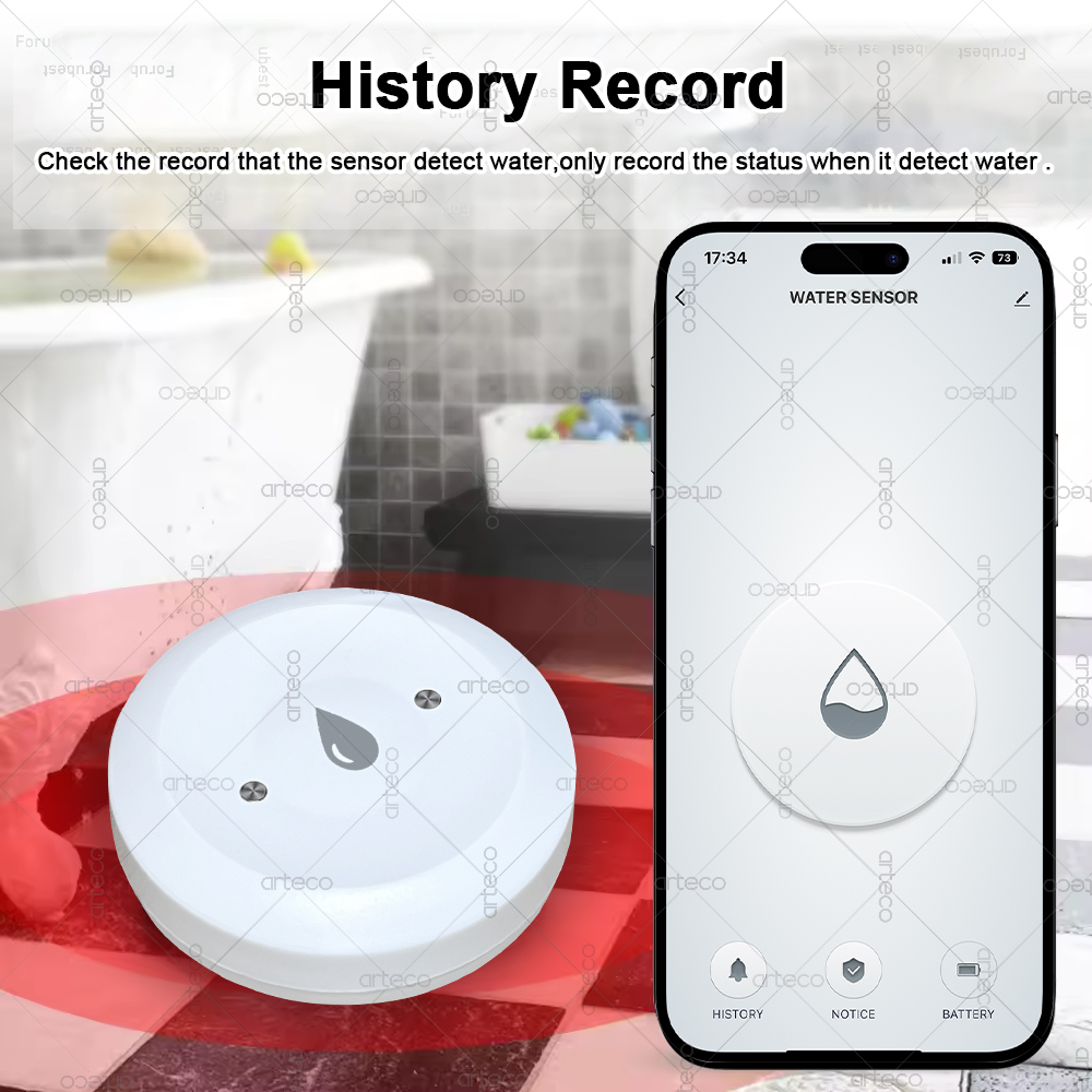 Tuya Smart Zigbee Water Sensor - Smart Home Website 评论和价格