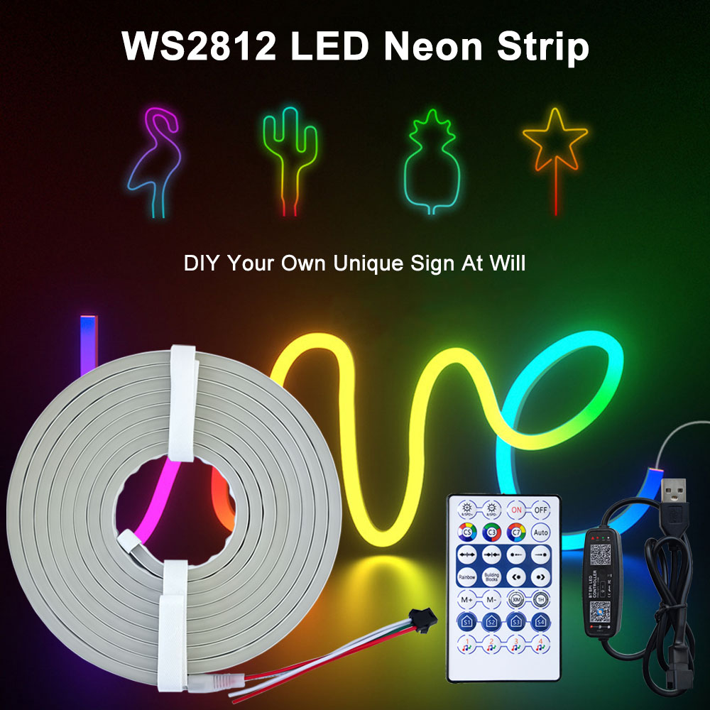 DC5V LED Neon Strip Silicone G - Smart Home Poster 评论和价格