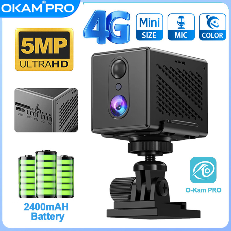 OKAM PRO 4G HD 5MP Wifi Camera - Smart Home Battery Camera Ezviz 评论和价格