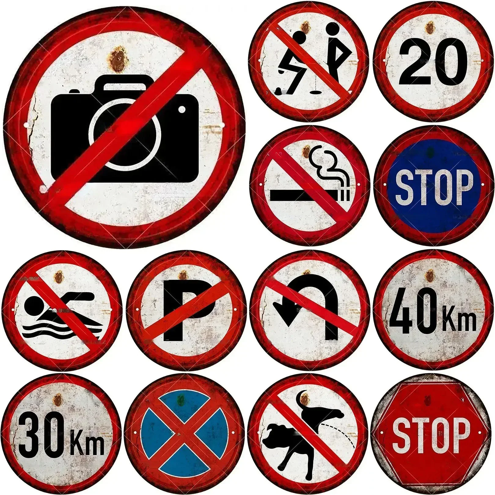Vintage Man Cave Metal Signs T - Smart Home Poster 评论和价格