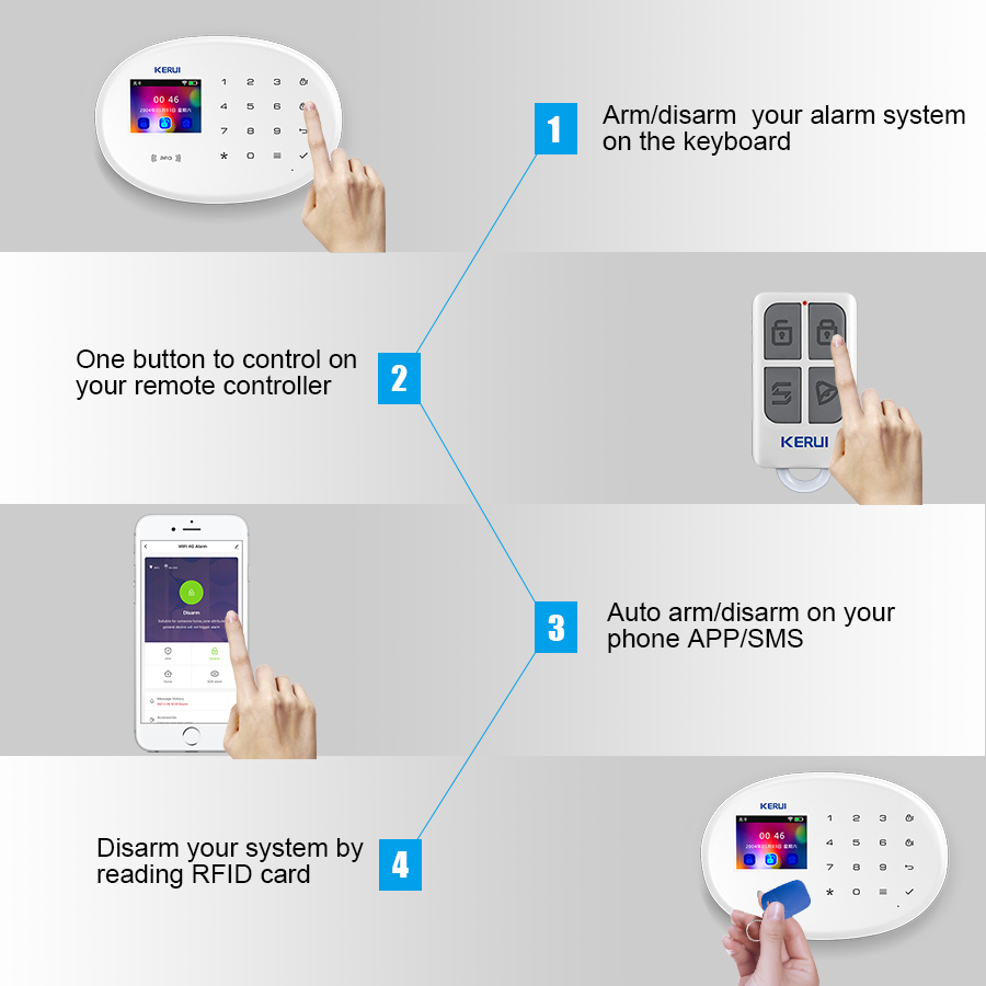 KERUI Tuya Smart App Notificat - Smart Home Notifications 评论和价格