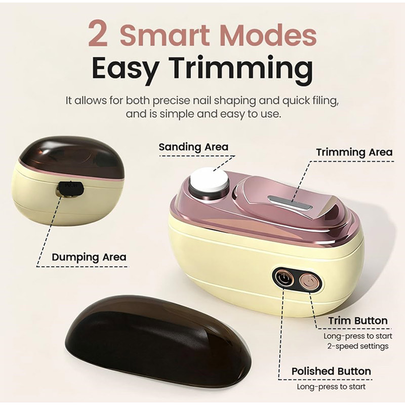 2-in-1 Smart Electric Nail Cli - Smart Home Elements 评论和价格