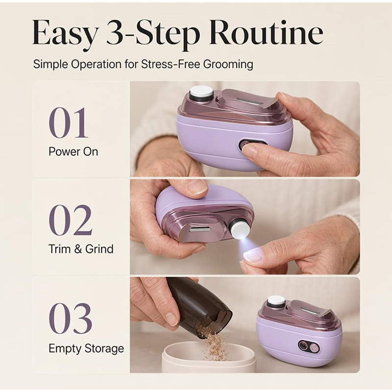 2-in-1 Smart Electric Nail Cli - Smart Home Elements 评论和价格