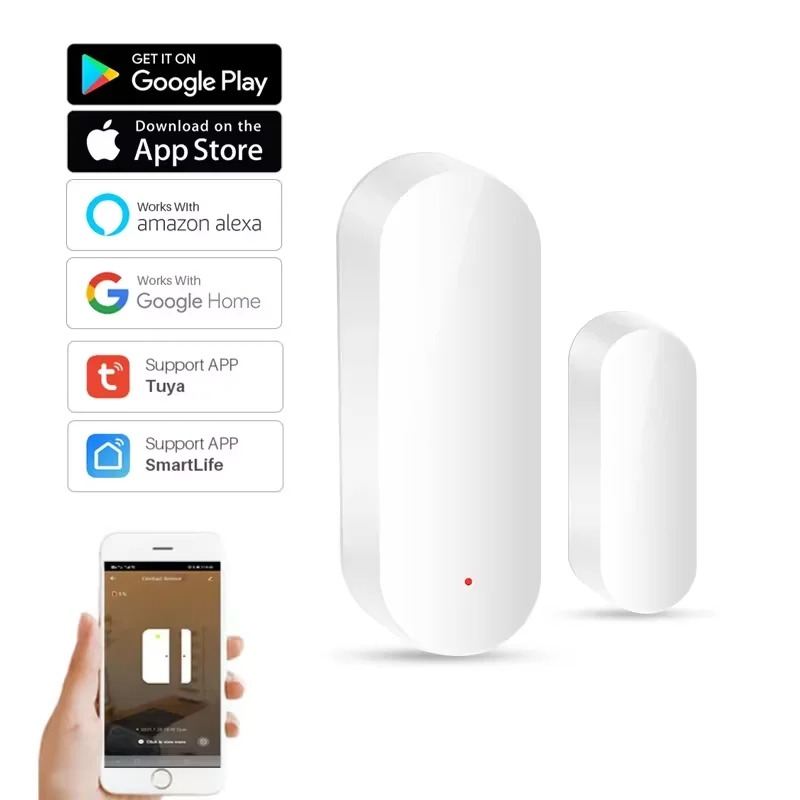 Tuya Smart WiFi Door Sensor Sm - Smart Home Notifications 评论和价格