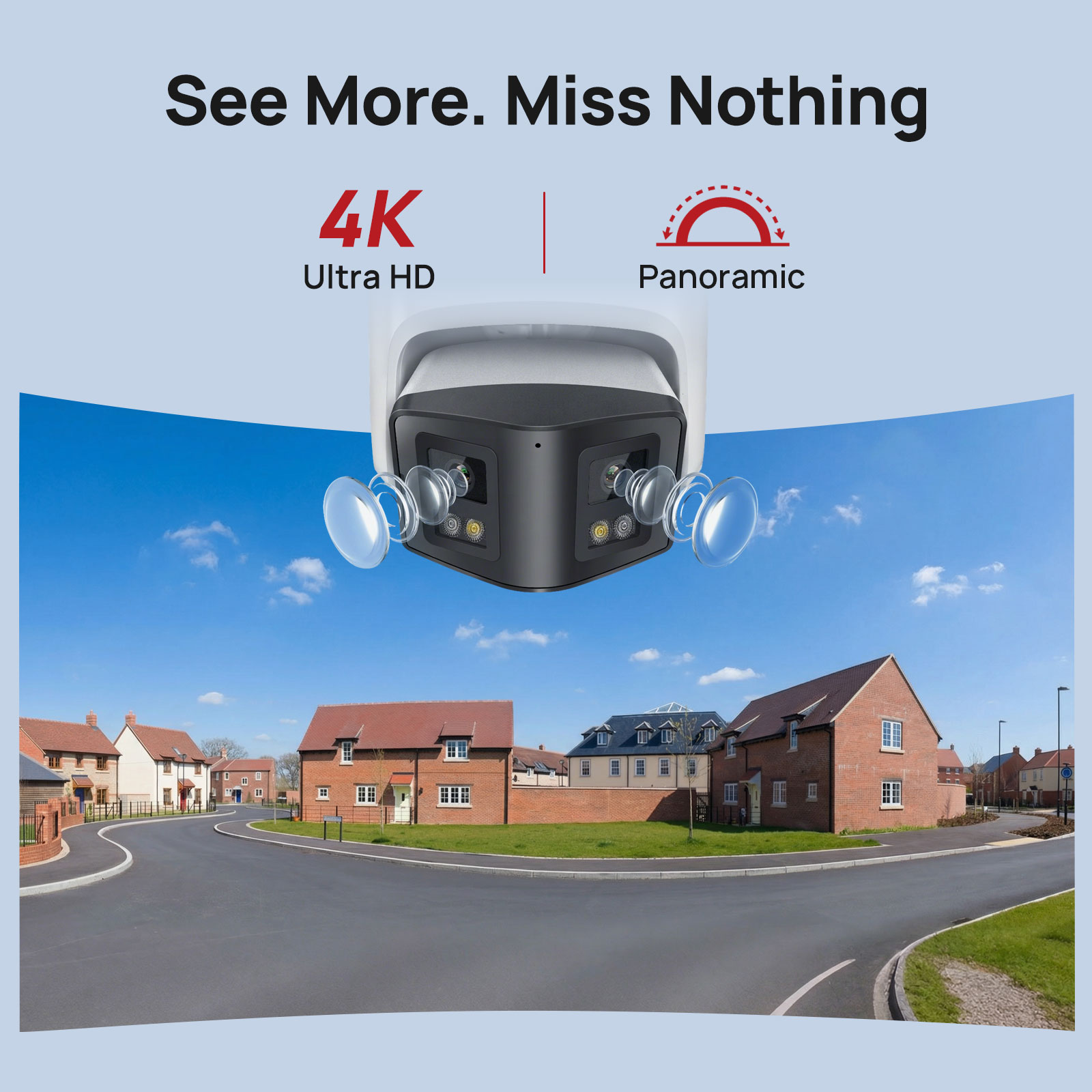 Vikylin 4/8MP Panoramic Smart  - Smart Home Notifications 评论和价格
