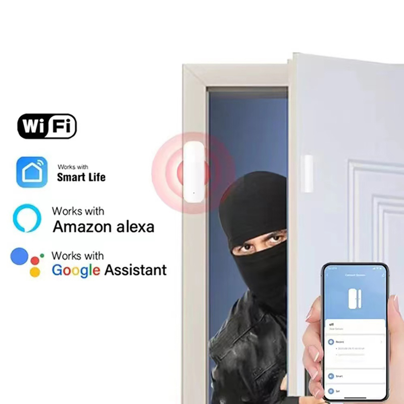 Tuya Smart WiFi Door Sensor Sm - Smart Home Notifications 评论和价格