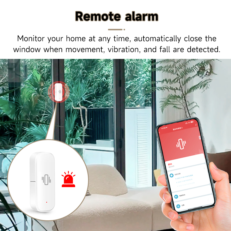 Tuya WiFi Smart Vibration Sens - Smart Home Notifications 评论和价格