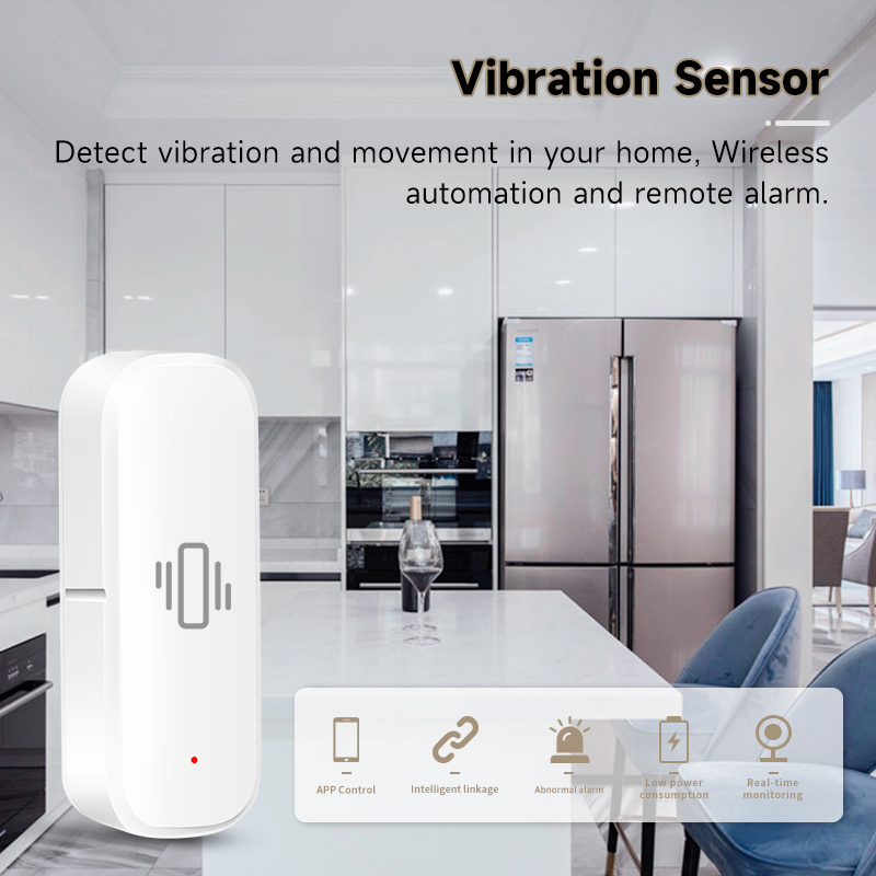 Tuya WiFi Smart Vibration Sens - Smart Home Notifications 评论和价格