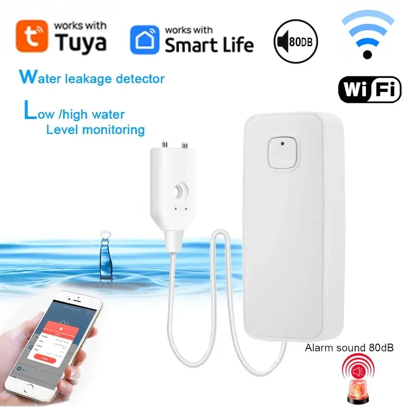 Tuya Smart Home WiFi Water-Lea - Smart Home Notifications 评论和价格