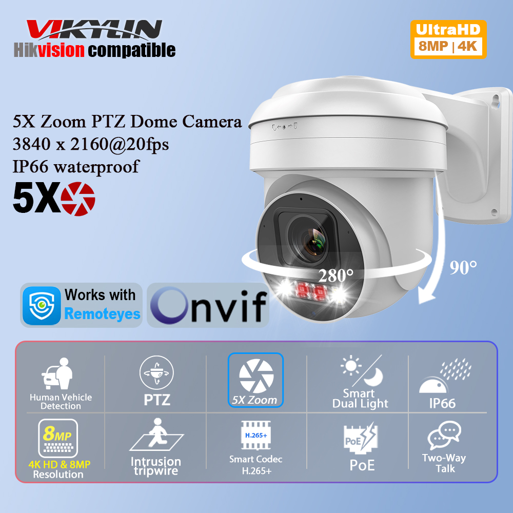 Vikylin 8MP IP Security Camera - Smart Home Microsoft 评论和价格