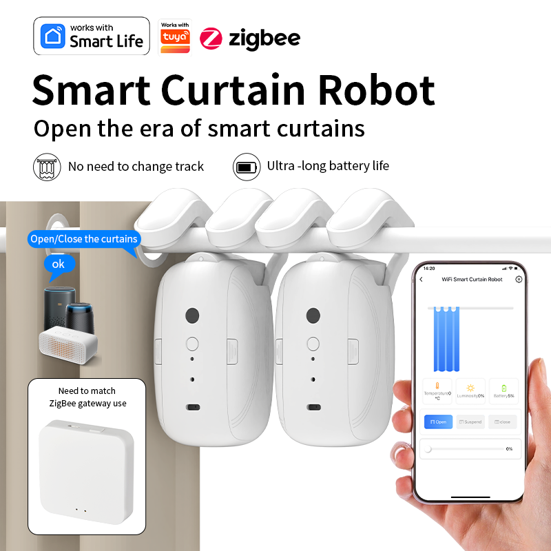 Zigbee Smart Curtain Driver Ro - Smart Home Elements 评论和价格