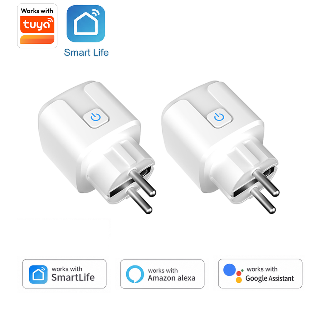 Tuya EU Smart Plug Supports Wi - Smart Home Elements 评论和价格
