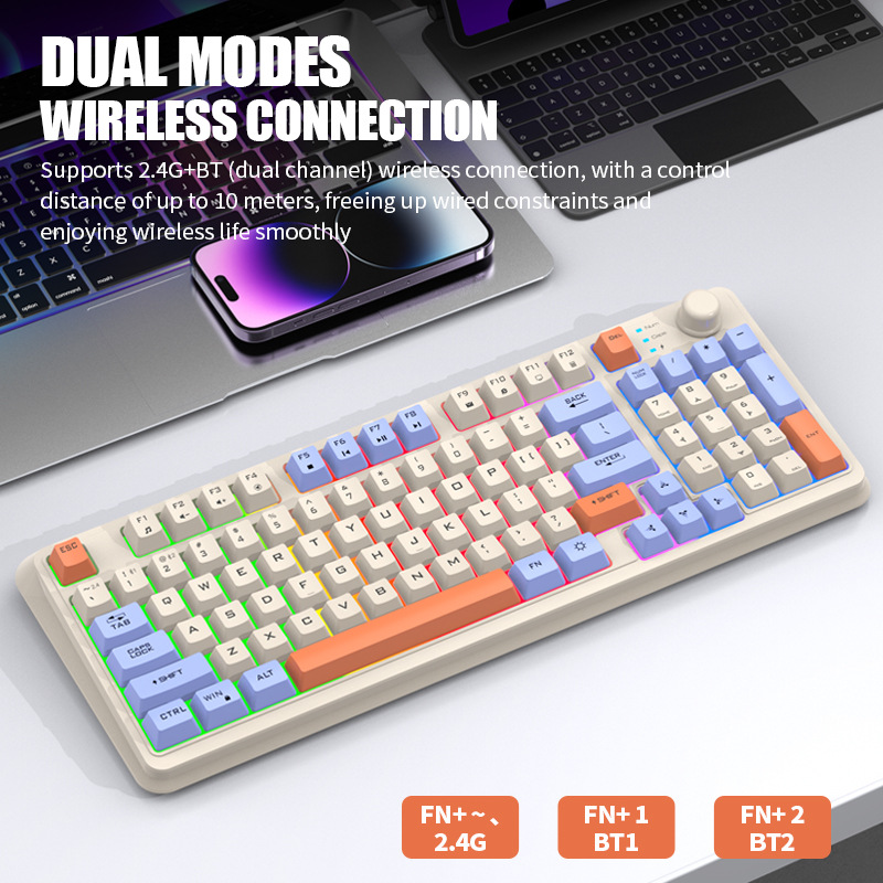 Wireless Keyboard Spanish Russ - Smart Home Keyboard 评论和价格