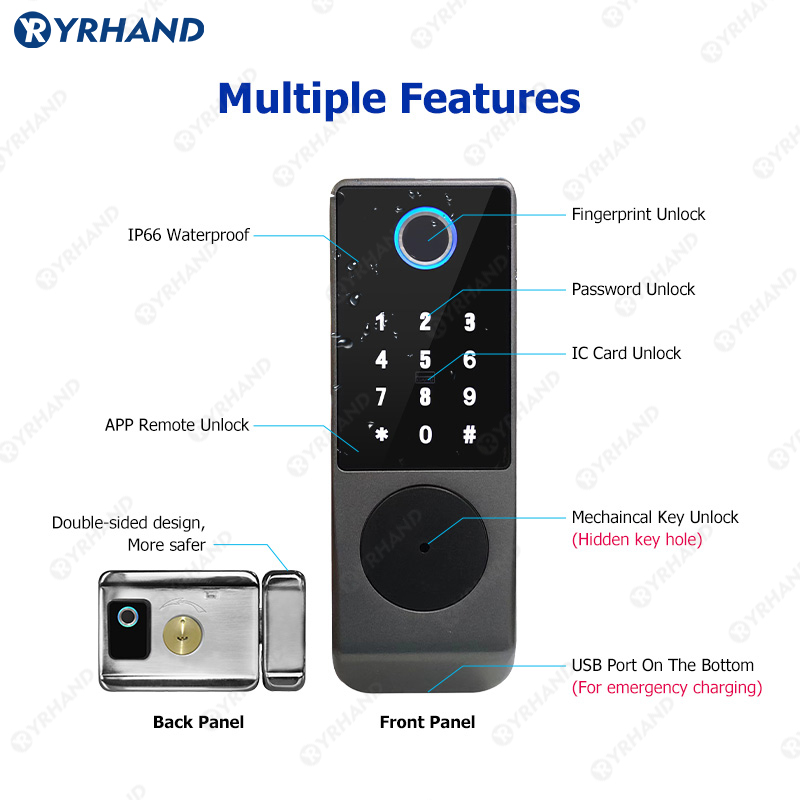 Tuya Smart lock Waterproof Wif - Smart Home Website 评论和价格
