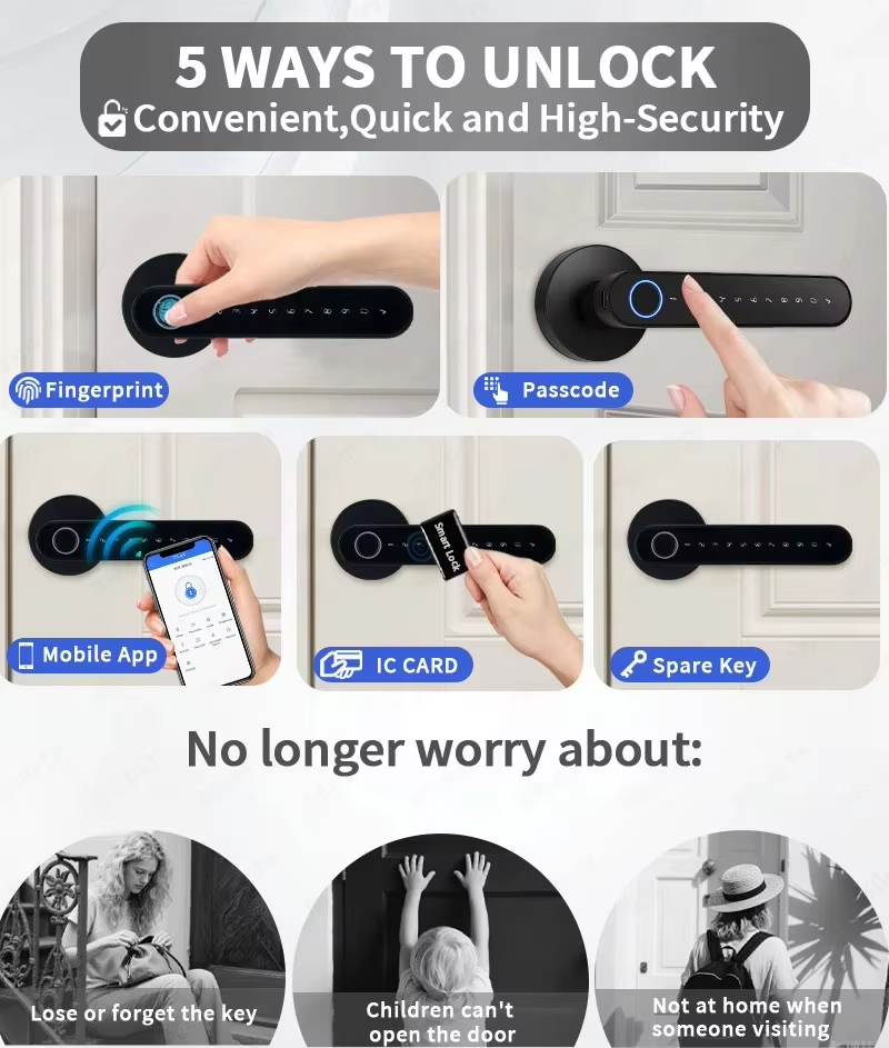 TTLock Smart Digital Door Lock - Smart Home Website 评论和价格