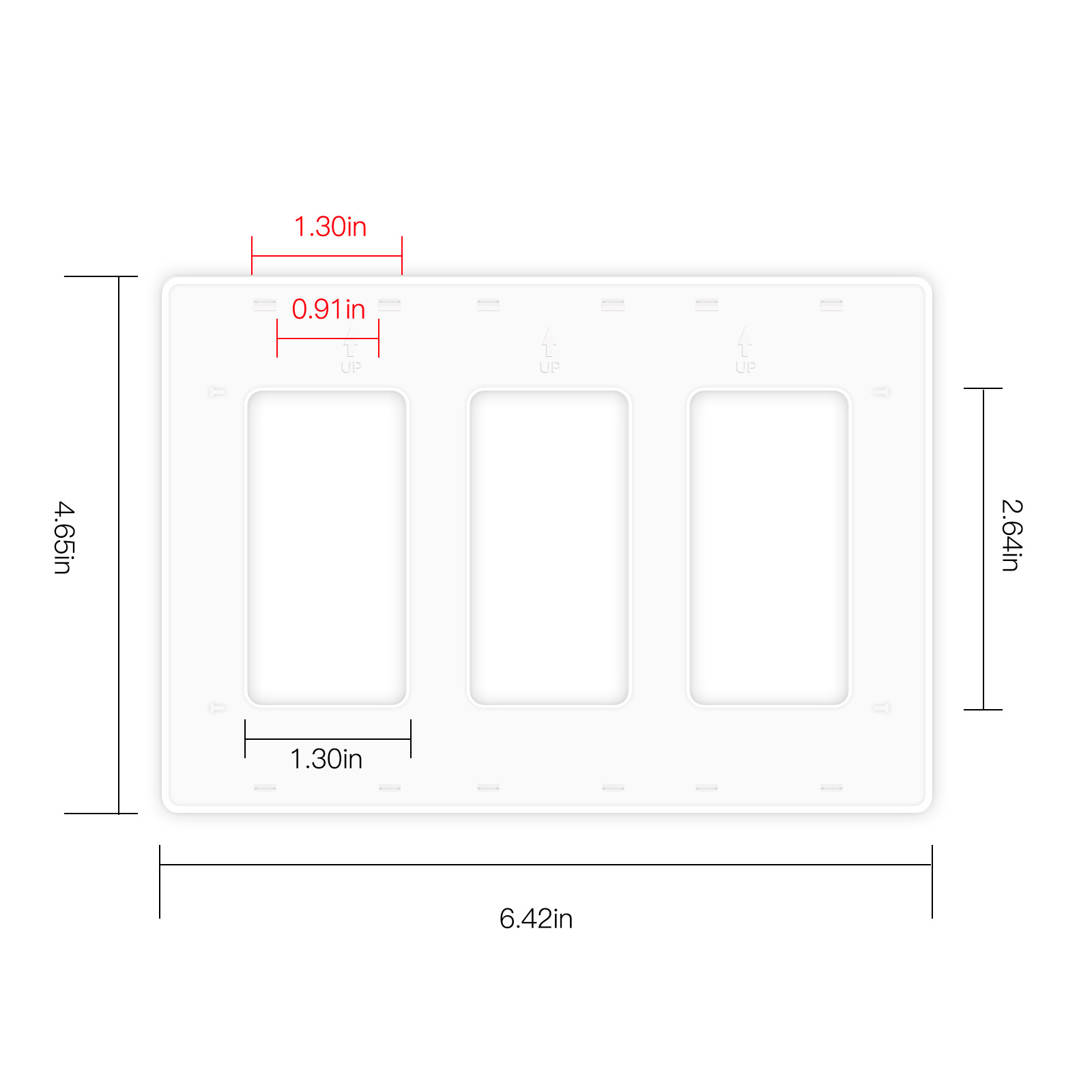 US、EU Type Switch Panel 2/3/4  - Smart Home Elements 评论和价格