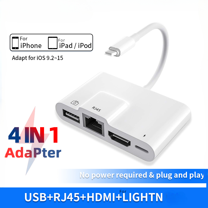 For Lightning to RJ45 Ethernet - Smart Home Hub 2 评论和价格